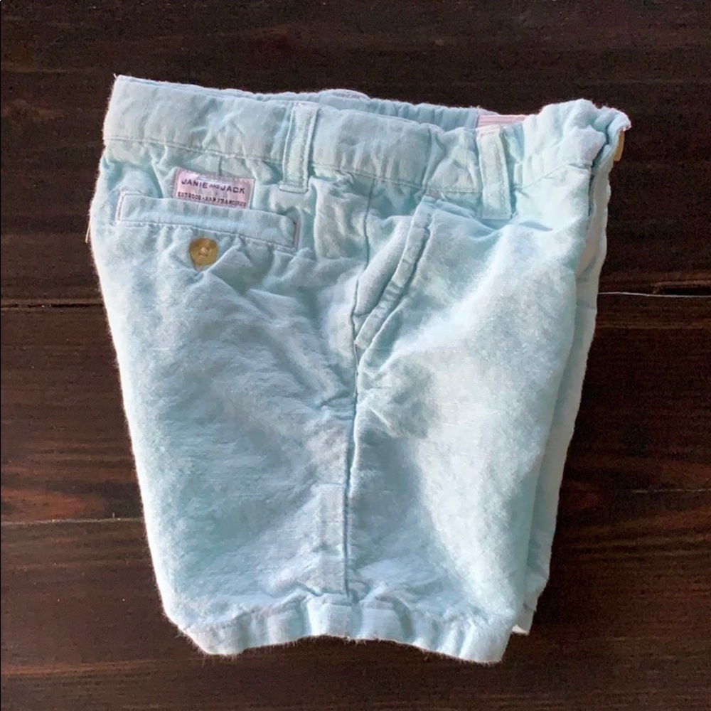 Janie and Jack boys linen shorts